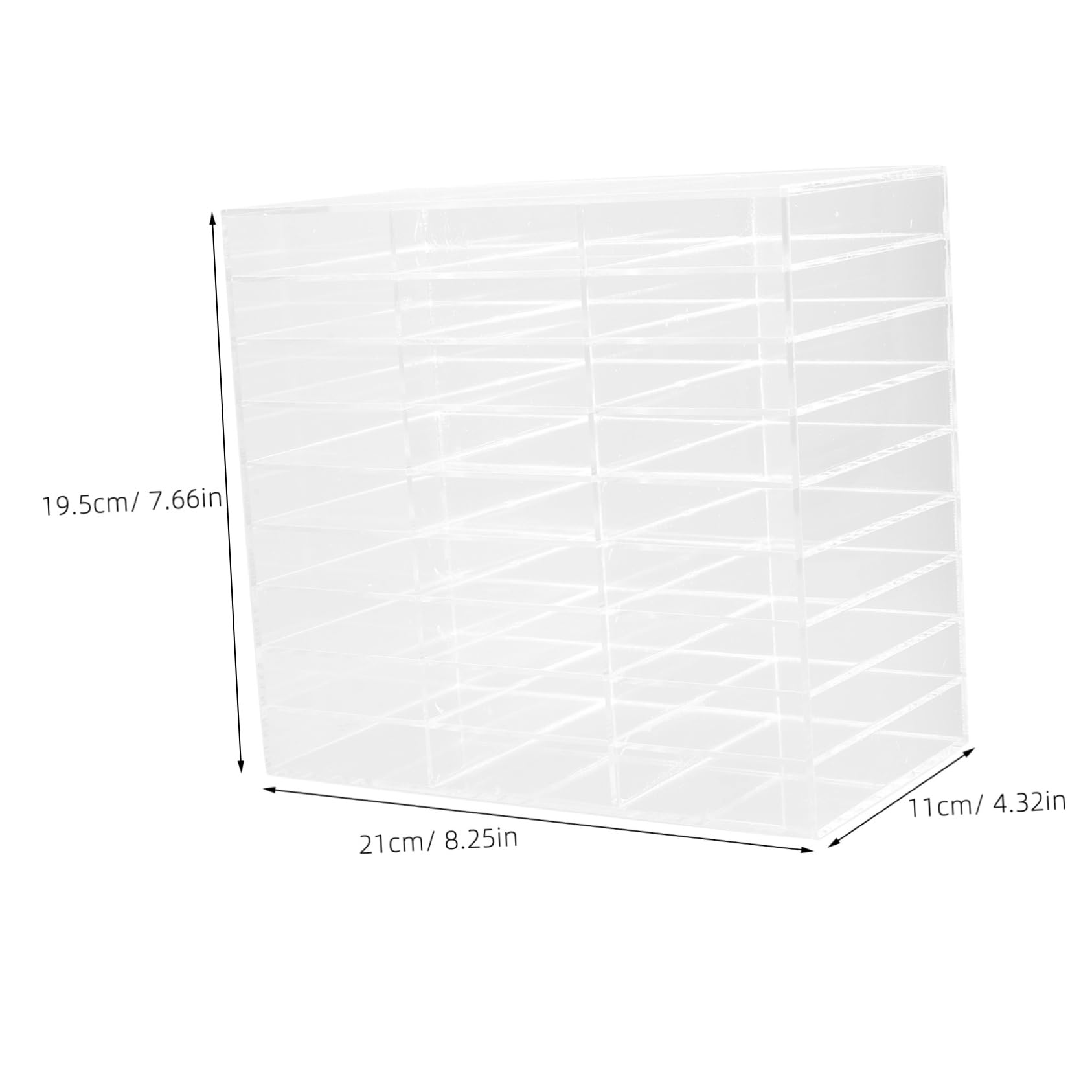 Portapenne per Pennarelli Portapenne da Tavolo Organizzatore da Scrivania Portatile per Scuola e Casa Realizzato in Materiale Acrilico
