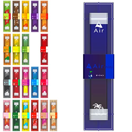 New Air mini 新エアミニ 持ち運びシーシャ 電子タバコ VAPE べイプ 使い捨て airmini エアーミニ ポケットシーシャ