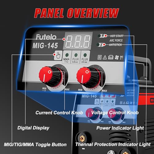 Futelo 145A 3-in-1 MIG Welder
