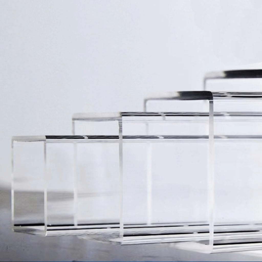 1 Szt. Rura Wodna Do Akwarium O Długości 250 Mm Do Systemu Chłodzenia Wodnego Rura Kwadratowa Akrylowa Kanał Przezroczysty Złączki Pmma, 70x70x3mm