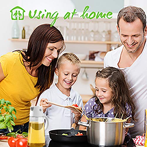 Auto Flip Olive Oil Dispenser Bottle,22 Oz Drip Free Vinegar Dispenser With Automatic Cap, Oil Pourer Dispensing Bottles For Kitchen Cooking #TOP4