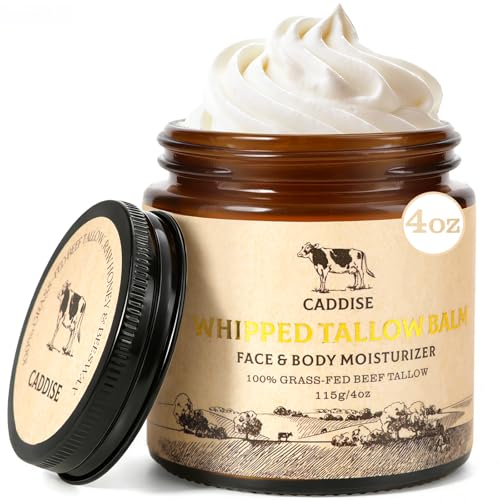 $12.87 coupon - Whipped Grass-Fed Beef Tallow for Skin Moisturizer, 4oz