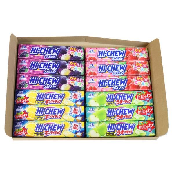 ハイチュウ うまイチュウ すっパイチュウ 各種30個ずつ 計120個セット Amazon.co.jp: 森永製菓 HI-CHEW4種〈ハイチュウ2種・うまイチュウ・す