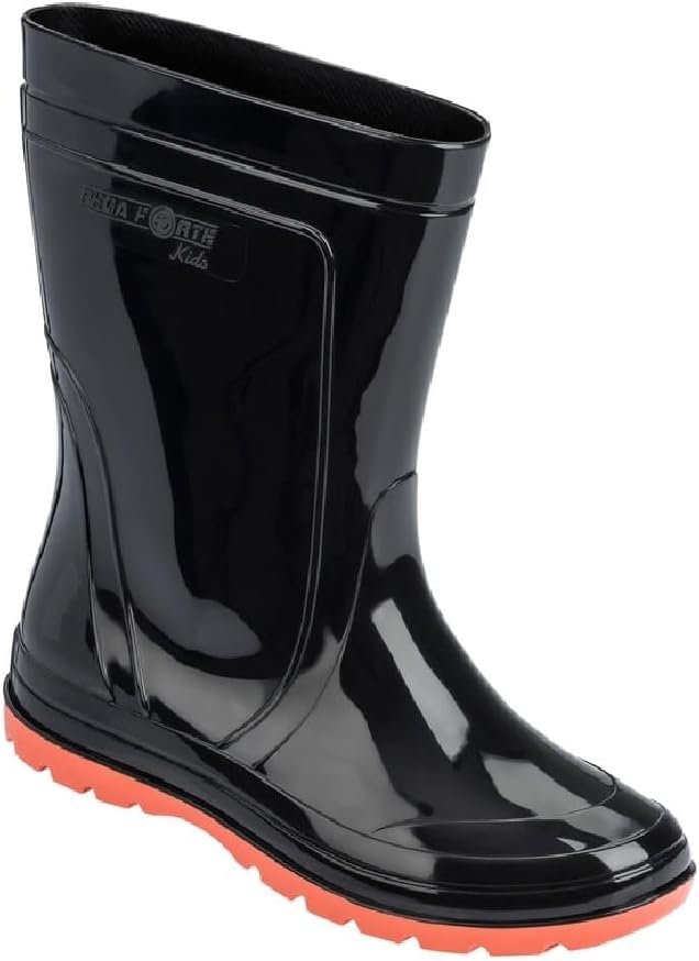 Bota Galocha Infantil Impermeável Grendene Kids JetSky (23/24, Preto)