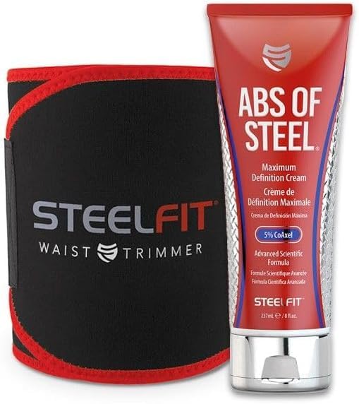 SteelFit Abs of Steel + Waist Trimmer Beauty & Personal Care