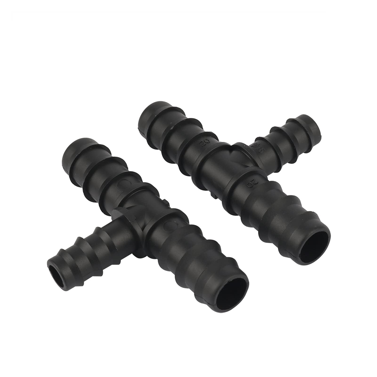 Adaptador de Conector de Manguera Accesorios de Tubería, Juntas de Tubería Reductoras, Adaptadores, Riego E Irrigación de Césped de Jardín, 20 Mm a 16 Mm de Diámetro Reducido, 5 Piezas