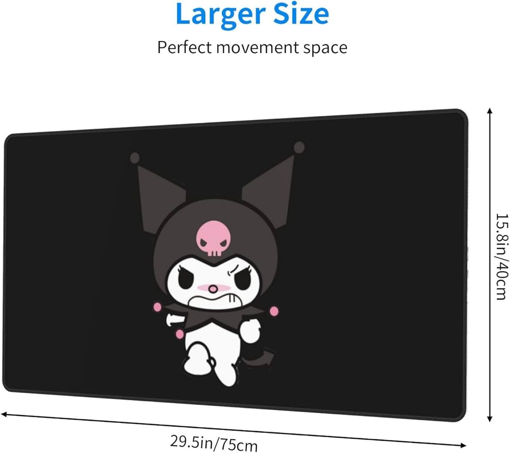 Amazon.co.jp：マウスパッド クロミ ちゃん 大型 ゲーム ゲーミング