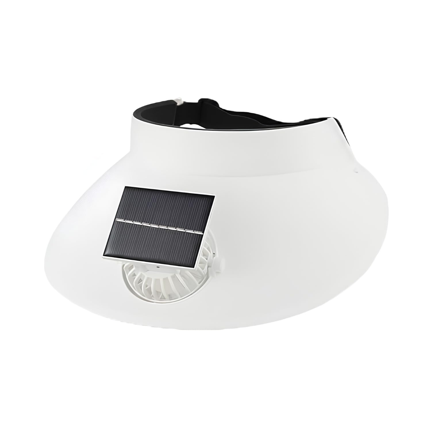 Drumston (15 Years Assured Warranty) USB Rechargeable Solar Fan Visor Hat with 3 Speed Cooling Fan, Wide Brim Sun Protection Cap for Beach Hiking Fishing Gardening Travel Camping Outdoor Summer Use-image-10