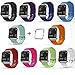 Fitbit Blaze Accessories Band, SailFar 10-Pack TPU Classic Bracelet Strap Replacement Wristband/Watch Bands Large/Small for Fitbit Blaze Smart Fitness Watch (10PCS(Multi-Colors), Large)