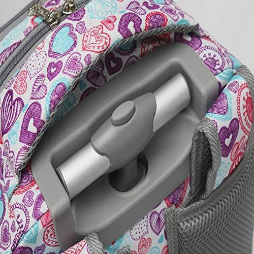 Tilami Rolling Backpack 19 Inch Wheeled Boys Girls Travel School Student Trip… #TOP4