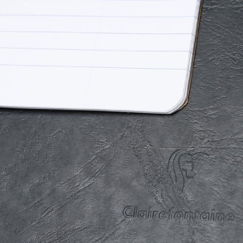 Miniatura 2 de Clairefontaine Basics - Paquete de 5 cuadernos A4 con espiral, 8  x 11  100 páginas, color negro