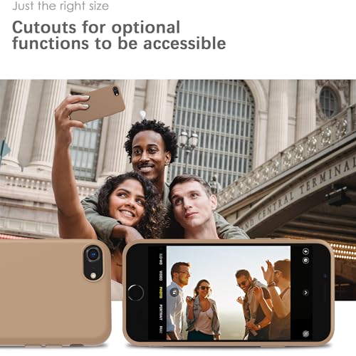 Coque silicone iPhone SE protège des chocs et évite les chutes