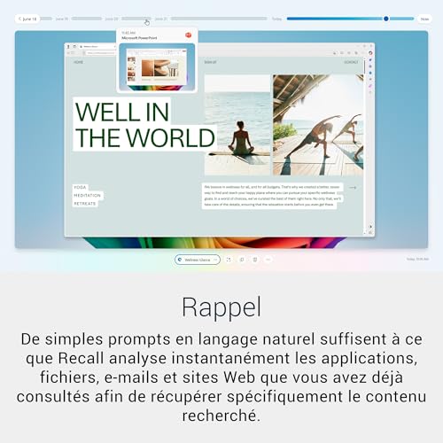 Dell 14 Plus PC Portable Copilot+ DB14250 14" 2.5K 16:10 2.5K 2560x1600 Intel Core Ultra 7 Series 2 Intel Arc RAM SSD Windows 11 Home Clavier rétroéclairé Azerty Ice - vue 5