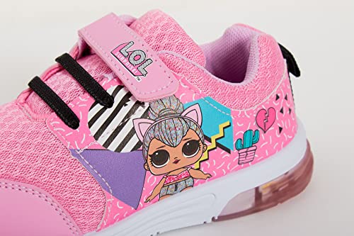 LOL Surprise Dolls Girls Light Up Trainers Pink EU 27 / UK 9