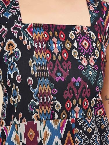 Image of Womanista Women Printed Cotton Kurta Set for Woman | Jaipur Coord Set | Farshi Salwar Suit