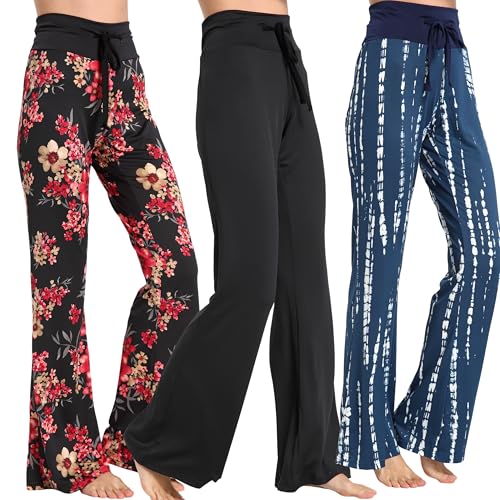 Image of CYZ Womens Casual Stretch Cotton Pajama Pants Simple Lounge Pants