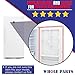 Whole Parts Freezer Door Gasket (Magnetic Strip Inside, White) Part# 5304506131 - Replacement & Compatible with Some Crosley, Frigidaire, Tappan and Kenmore Refrigerators and Freezers