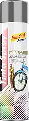 Tinta Spray Metalica 400ml, MUNDIAL PRIME, Aluminio, AE01000099