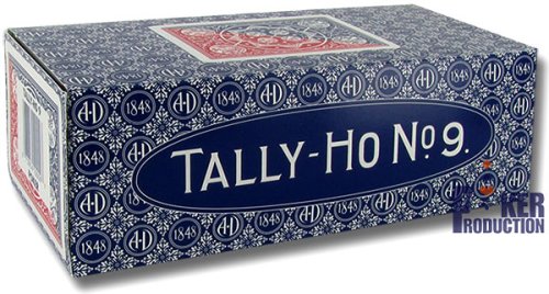 Preisvergleich Produktbild US Playing Card Company - Paket von 12 Pokerkarten -TALLY-HO Fan