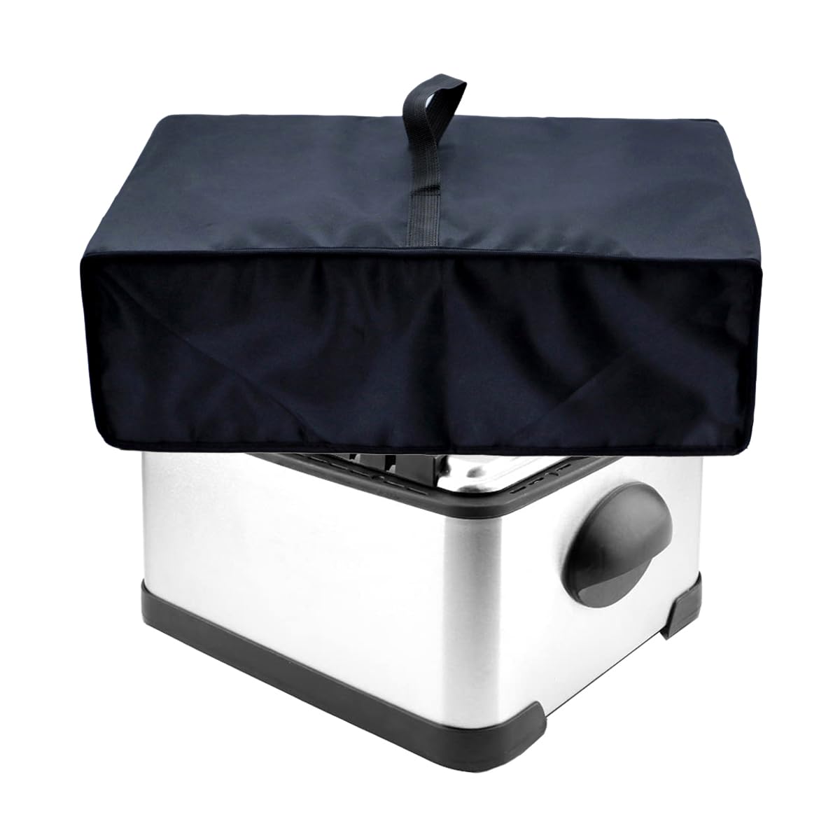 Wanty Heat-Resistant Waterproof Dust-Proof Nylon Fabric Dust Cover Case Protection for Secura 1700-Watt Stainless-Steel Triple Basket Electric Deep Fryer