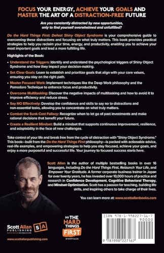 Do the Hard Things First: Defeat Shiny Object Syndrome: How to Recover From Shiny Object Syndrome, End Self-Sabotage, and Turn Chaos Into Clarity (Do the Hard Things First Series) - Image 2