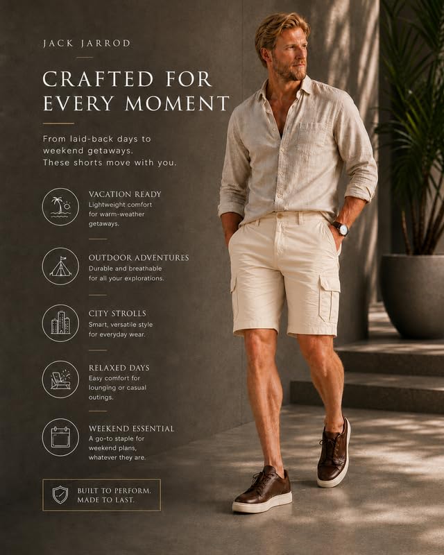 Image of Comfort Fit Shorts for Men & Women | Cotton Stretch Fit | 32-44