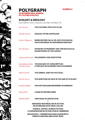Polygraph 22: Ecology and Ideology Paperback – September 14, 2010