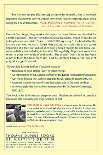 The No-Salt, Lowest-Sodium Cookbook #TOP1