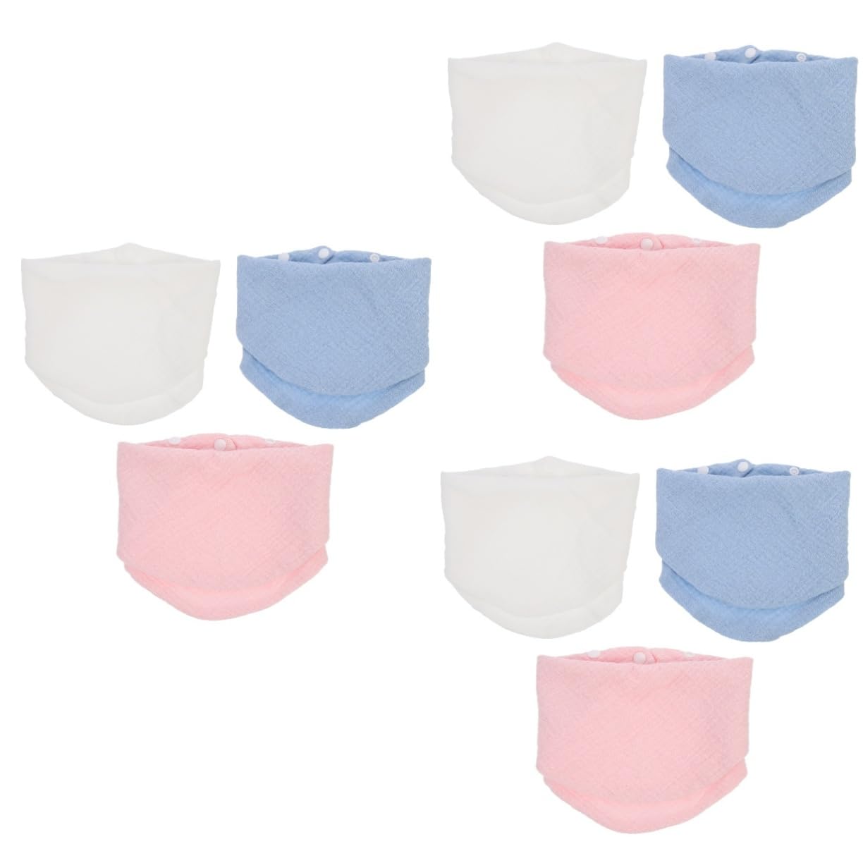 ibasenice 9pièces Bavoirs Bandana Confortables Coton Lot De Bavoirs Absorbants Pour Bébés Anti-bave Et Salissures Pour Détente Repas