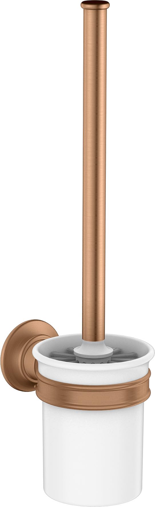 Hansgrohe AXOR Montreux 42035 Toilet Brush Holder Wall Mounted Brushed Bronze