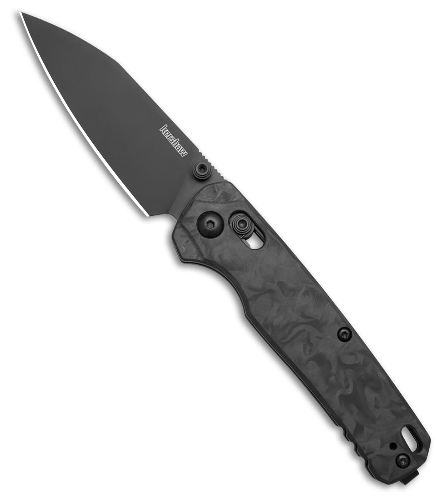 Kershaw Bel Air Pocket Knife, Made in the USA, 3.4 inch CPM MagnaCut Steel Blade, EDC Design, Duralock Locking Mechanism, Manual Folder, Pocketclip