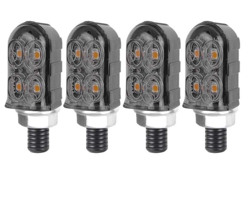 Clignotant de moto 12V 8mm 2 fils pour customisation Chopper Bobber