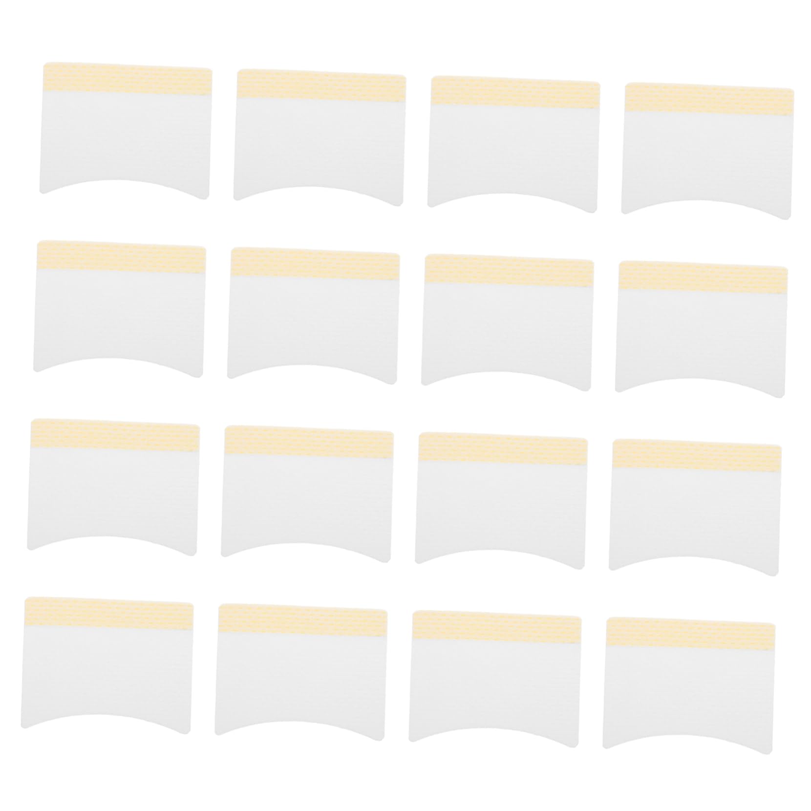 Mikinona Eyelash Extension Eye Pads 40pcs Non-Woven Makeup Remover Pads for Lash Removal