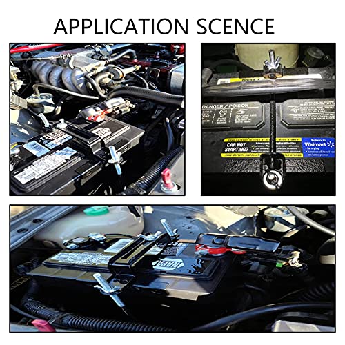 image for LYCARESUN Adjustable Battery Hold Down, Universal Battery Adjustable C