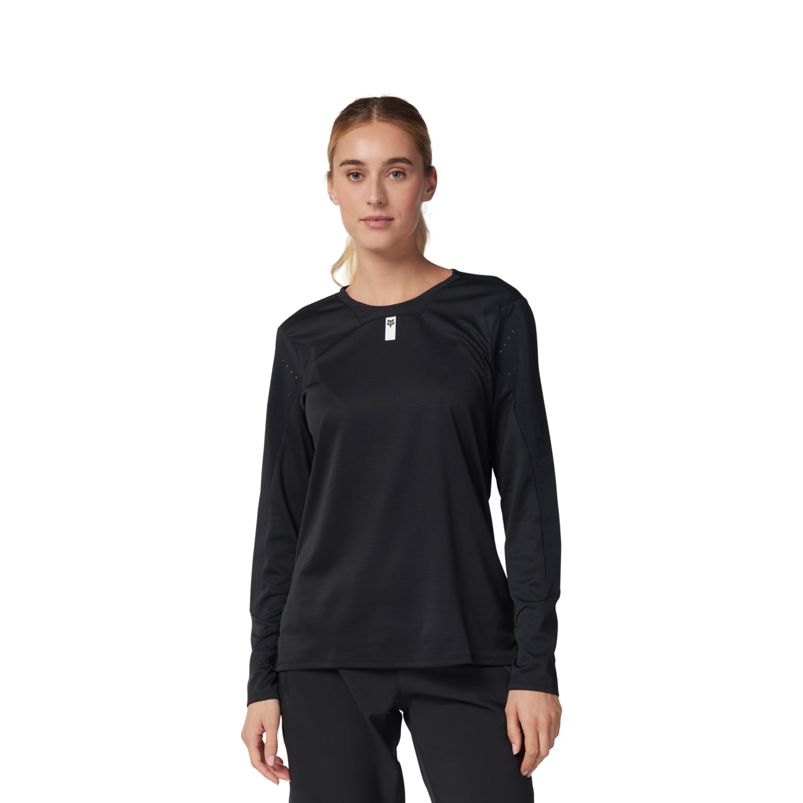 Fox Racing Koszulka damska ROWEROWA Z DŁUGIM RĘKAWEM Fox Lady Defend Black S T-shirt, S