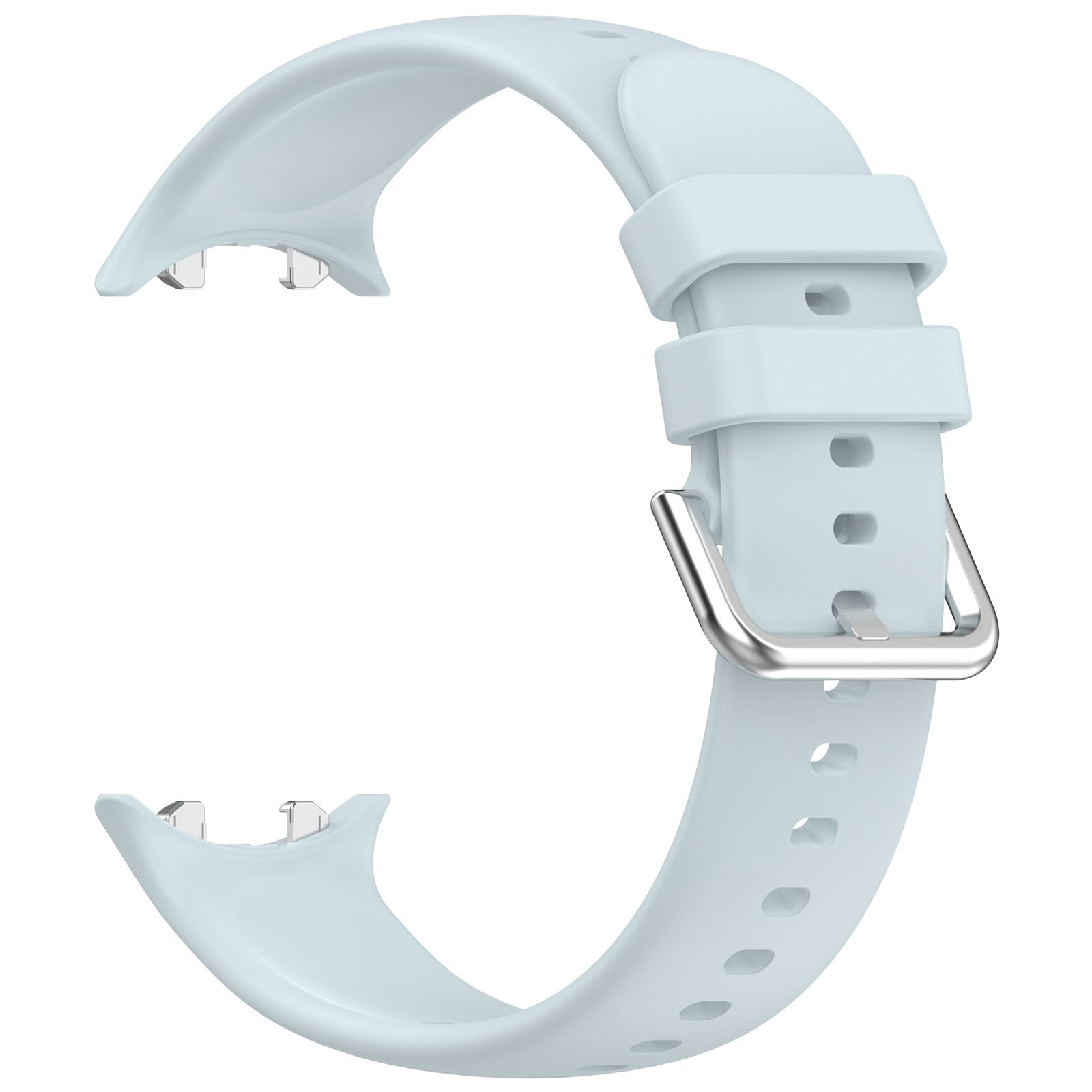 PANGBOER Quick Release Design General Fit Silicone Watch Band Lightweight Breathable Watch Strap Smart Watch Fit Accessories Replacement