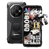 Blackview Fort 1 (18+256) Outdoor Handy ohne Vertrag 2025, Android 15 Outdoor Smartphone 10000mAh, 16MP Kamera, 6.56" HD+ Baustellenhandy IP68 Wasserdicht,4G,5G WiFi,NFC,OTG,GPS,Gemini AI 2.0,Schwarz Blackview Fort 1 (18+256) Outdoor Handy ohne Vertrag 2025, Android 15 Outdoor Smartphone 10000mAh, 16MP Kamera, 6.56" HD+ Baustellenhandy IP68 Wasserdicht,4G,5G WiFi,NFC,OTG,GPS,Gemini AI 2.0,Schwarz