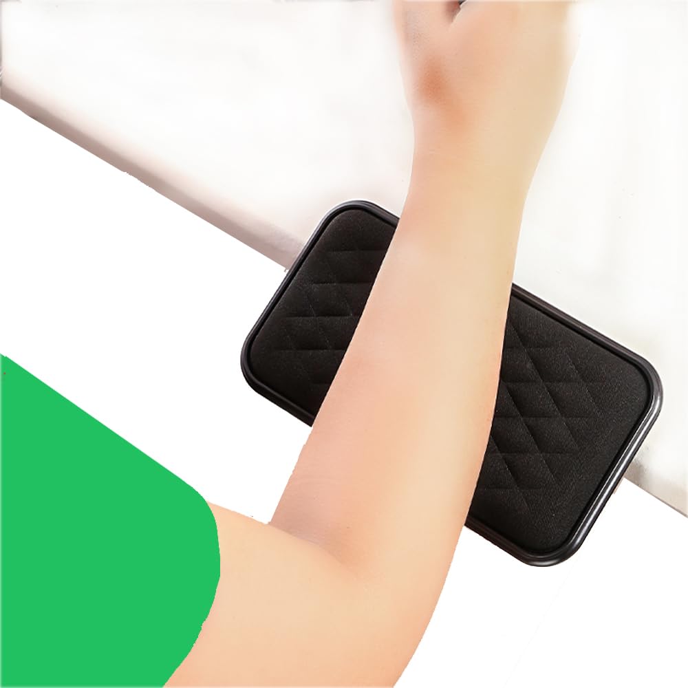 Ergonomic Armrest Mouse Tray Under Desk Arm Support Mouse Pad Attachment Mousepad Arm Rest Mouse Platform Clamp On Office Desktop Gaming Elbow Wrist
