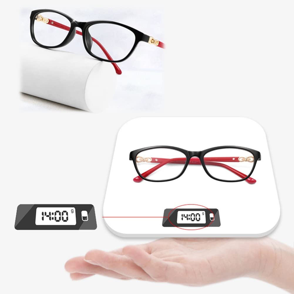 Anti Blue Light Okulary do Czytania, Okulary Komputerowe dla Kobiet, Klasyczne Prostokątne Okulary Presbyoopiczne (Color : Noir, Size : 3.5)