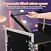 ibasenice Studio Cabinet Server Rack Dj Table Data Devices Storage Cabinet Road Case for Performance Dj Rack for Stage
