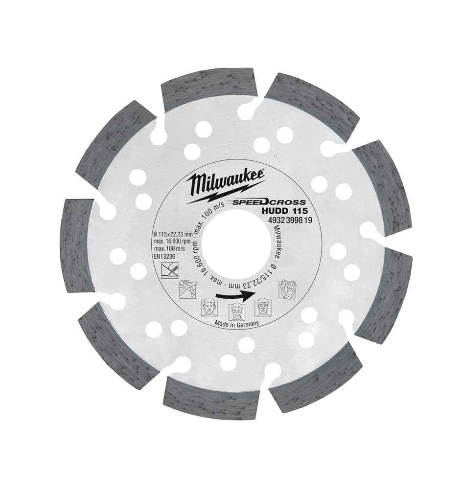 Speedcross Diamond slijpschijf HUDD 115, White