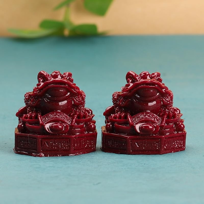 NIBHZ Ornamento della Tartaruga Drago cinabro per Il Feng Shui Domestico