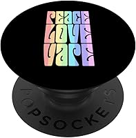 Vista 1 de Peace Love Vape - PopSockets de moda pastel intercambiables PopGrip