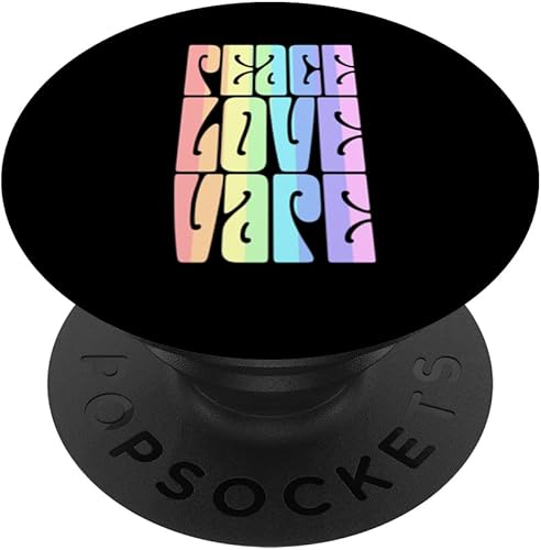 Peace Love Vape - PopSockets de moda pastel intercambiables PopGrip