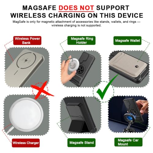 Image of AESTMO VIvo V40E 5G Back Cover | Armor Camera Slider 360 Degree Rotating Finger Ring Holder Case with Bracket Stand Back Case Cover (Compatible with MagSafe Accessories) (Black)