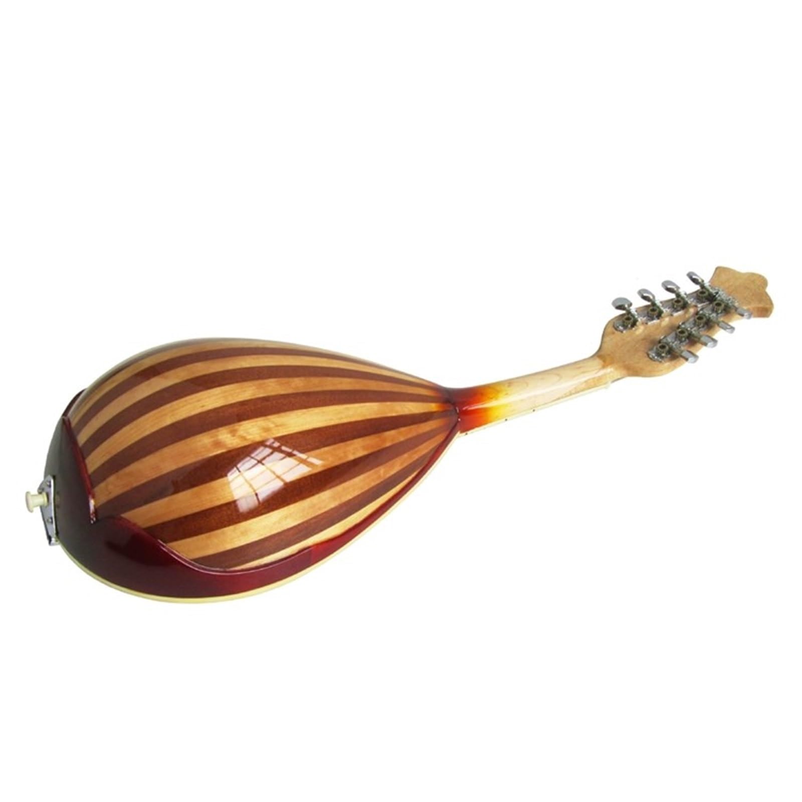 Mandoline Adulte Mandoline Soprano En Forme De Gourde Avec Étui Cuir 8 Cordes Version Débutant