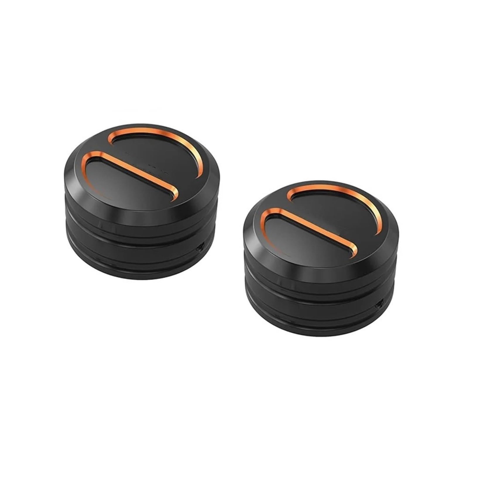 Adatto per coperchio forcella superiore Harley Sportster Iron 883 2014-2020 soffietto forcella(Orange)