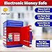 USA Toyz All-American Electronic Piggy Bank for Kids - ATM Kids Money Safe, Coin Bank Savings Box with Auto Bill Feeder Coin Slot, LED Lights, 4-Digit Password, Voice/Beep Modes, Ages 3+