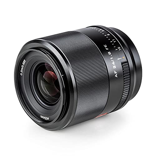 VILTROX 24mm F1.8 STM ソニーEマウント用カメラ交換レンズ 広角レンズ フルフレーム固定焦点レンズ 瞳AF 大口径 SONY A7/A7C/A7II/A7RII/A7SIII Amazon.co.jp: VILTROX 24mm F1.8 STM ソニーEマウント用カメラ