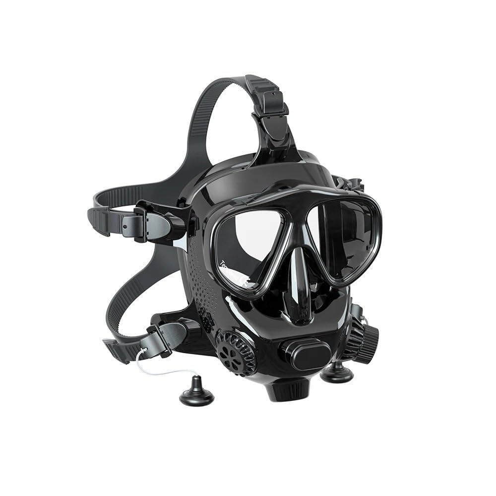 Maschera Maschera Subacquea Integrale, Maschere da Snorkeling, respirazione Subacquea, Set da Snorkeling, Attrezzatura da Nuoto Snorkeling Mask